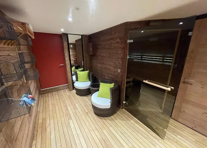 度假居 5* Piscine Interieure, Sauna, A 20 Mins Des Pistes De Ski, A 300 M D'un *